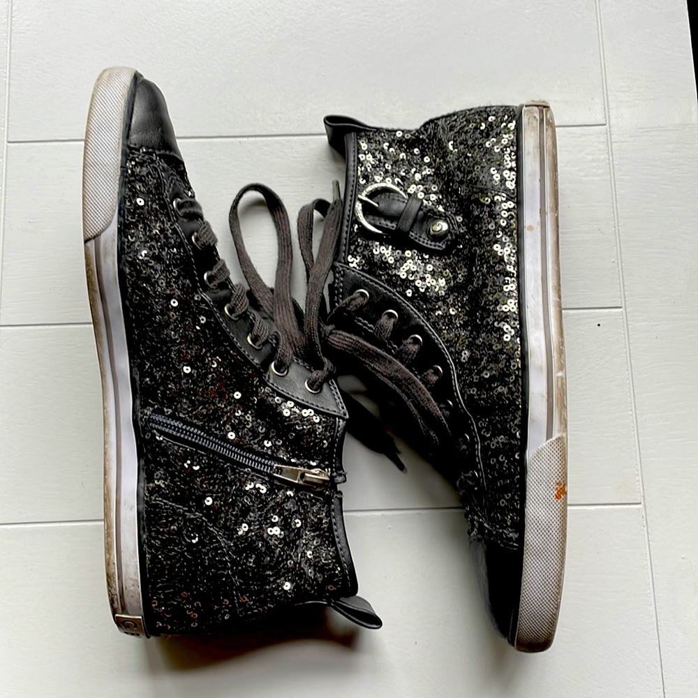 G by Guess sequin sneakers